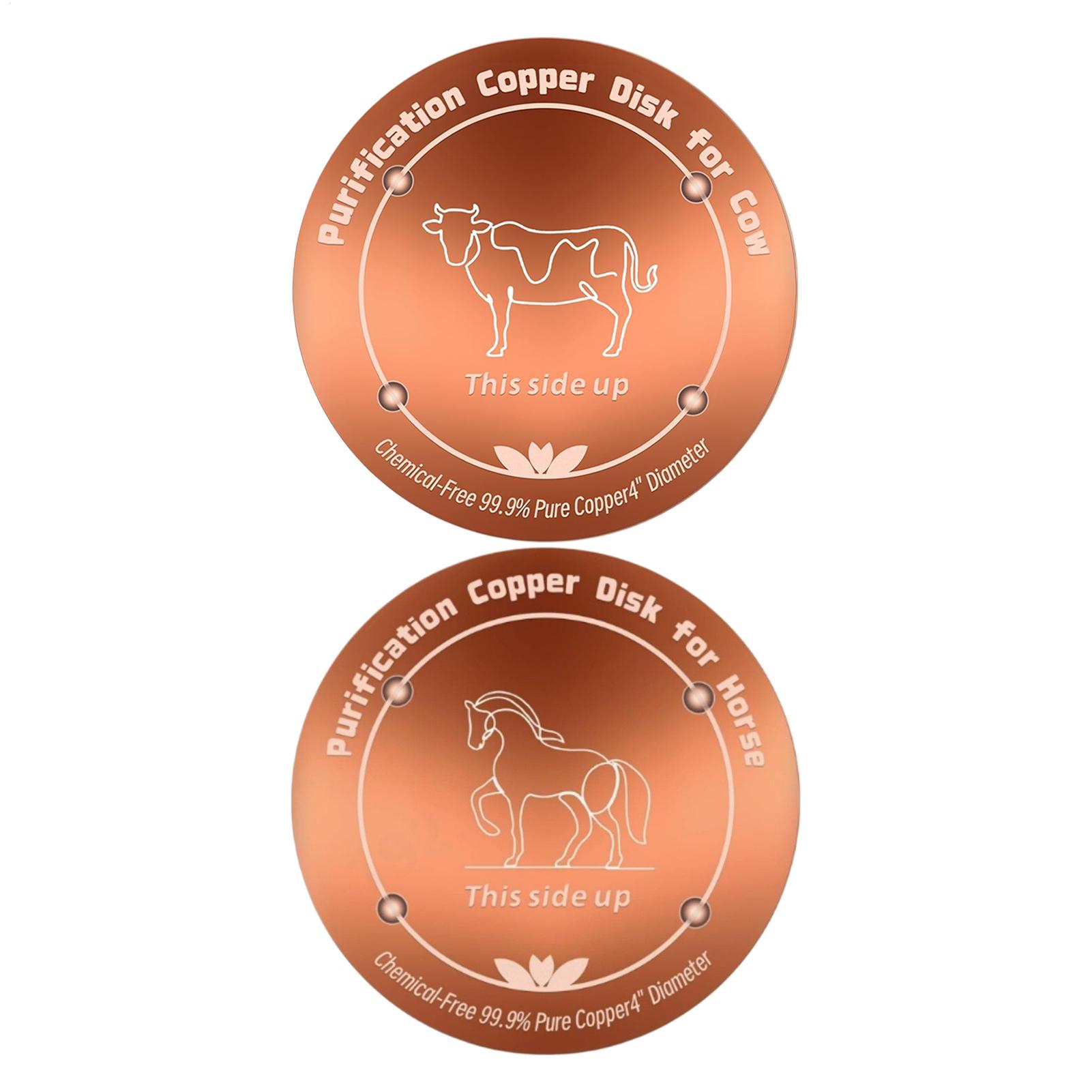 Farming & Agriculture Word Stacks - Disque de purification universel en cuivre