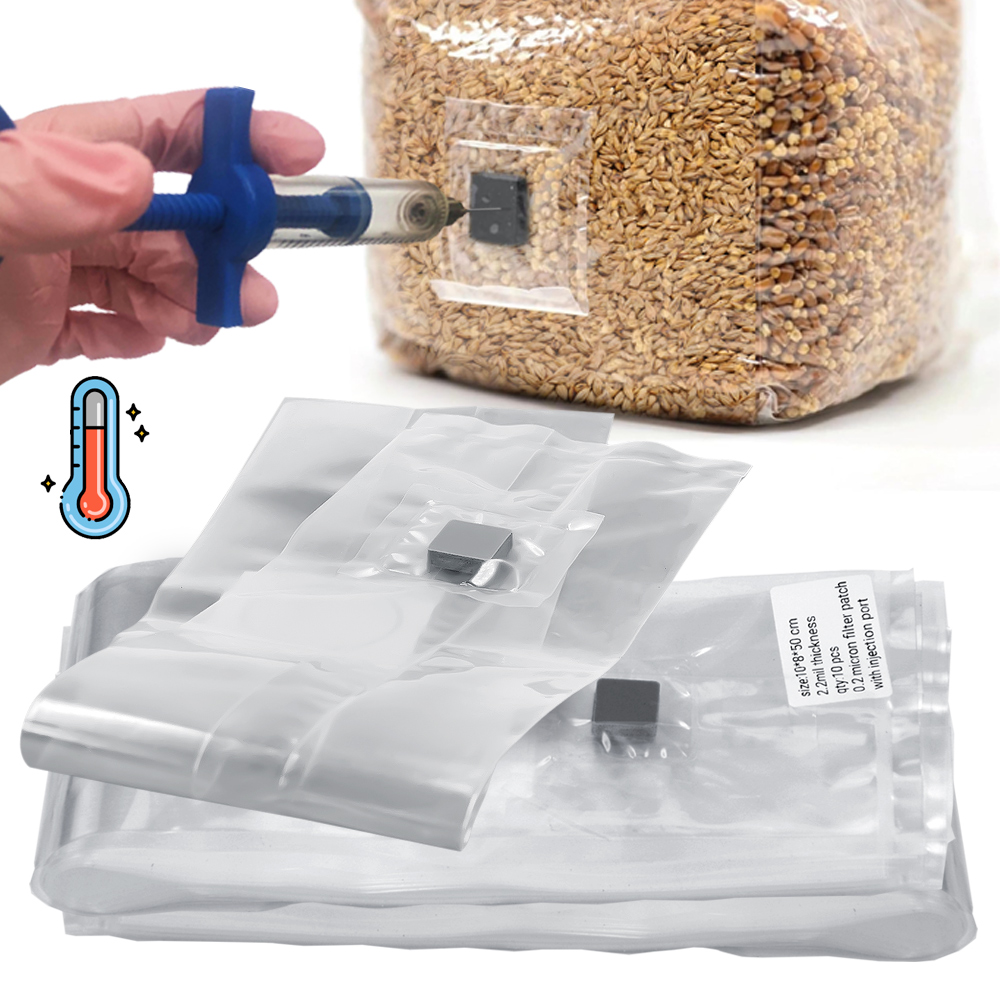 Mushroom Spawn Bag - Sac à grains stérilisé PP 6