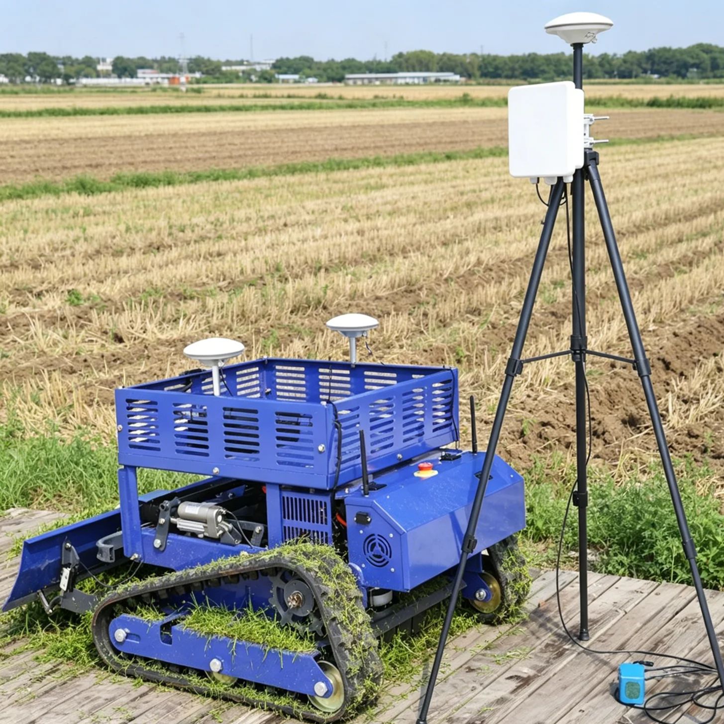 Farming Zero - Tondeuse autoportée quatre temps personnalisable et