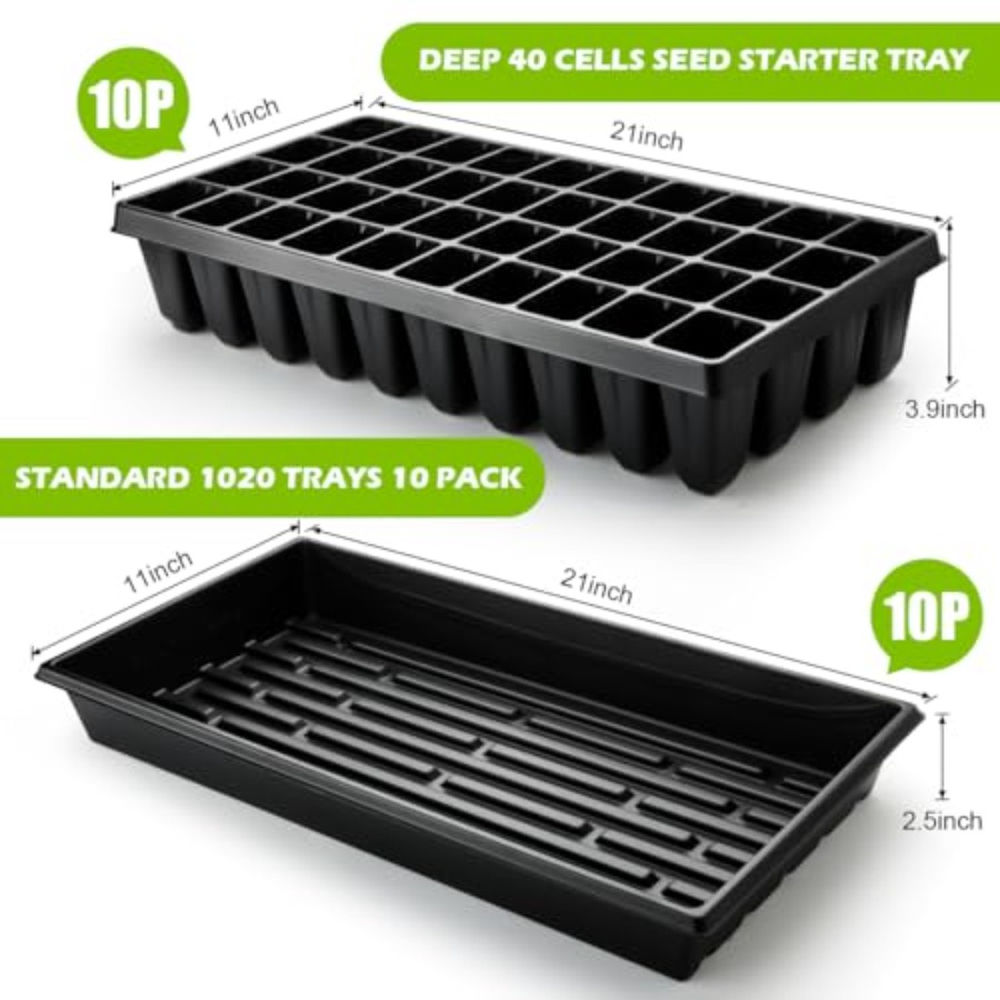 Lot de 10 plateaux de semis 10 - Nursery Plug Tray avis et prix